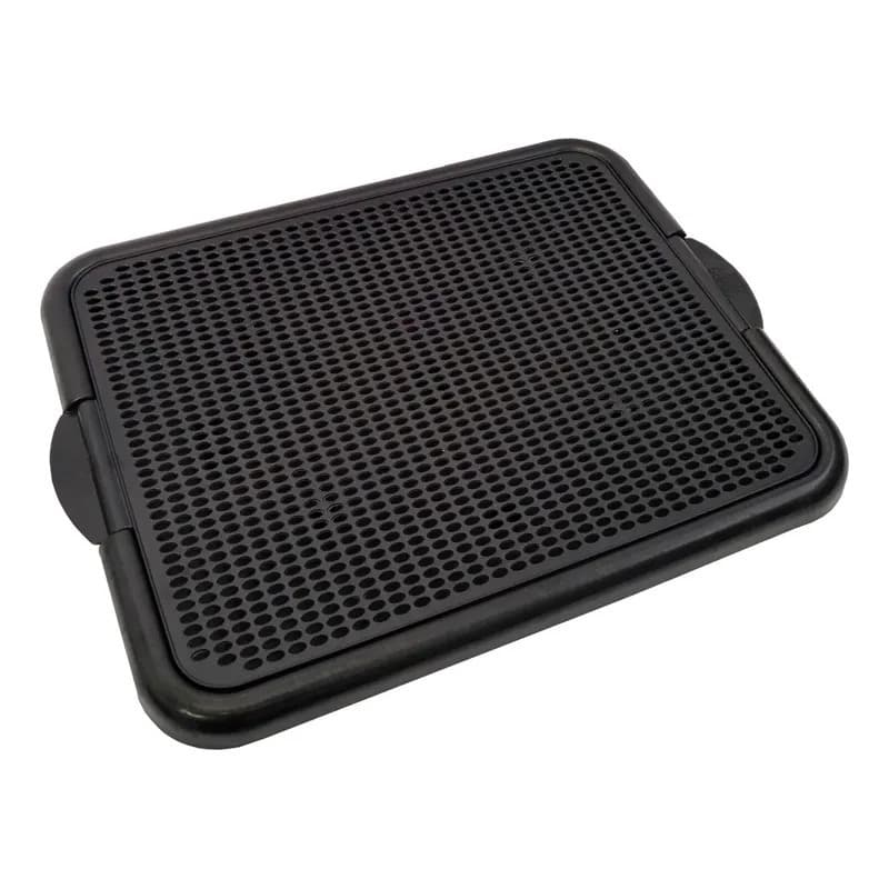 Toalete Sanitário Higienico Para Cães Mec Black Caixa Pipi Dog Porta Tapete