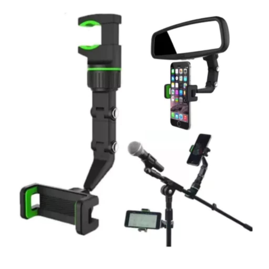 Suporte De Celular Clips para Pedestal Violão Partitura Microfone mesa retrovisor de carro
