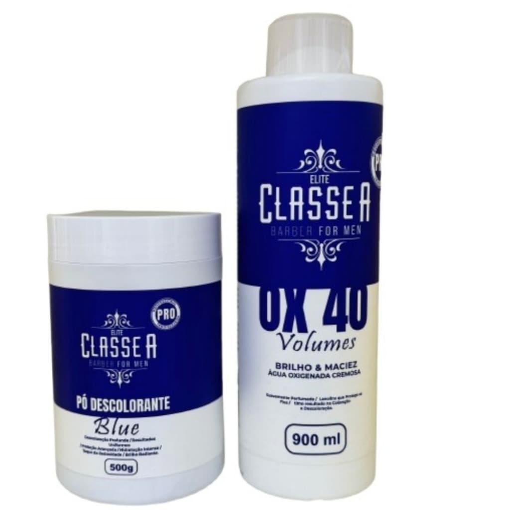 Kit Nevou Pó Descolorante 500g + Ox 40v 1 Litro Classe A Pro