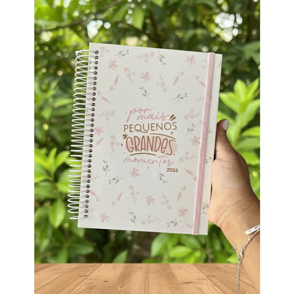 AGENDA PERSONALIZADA 2026 - CAPA DURA - AGENDA DATADA PERSONALIZADA