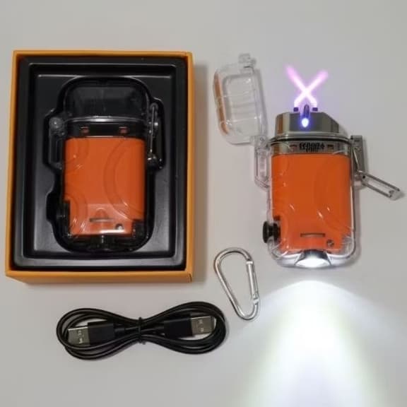🔥 Acendedor Elétrico e Mini Lanterna LED Recarregável 2 em 1 - Marca ECOODA 🔥
