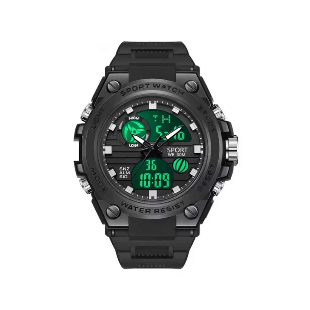 Relógio de Pulso Masculino Digital e Analógico Tático Militar Esportivo Com Led à Pronta Entrega