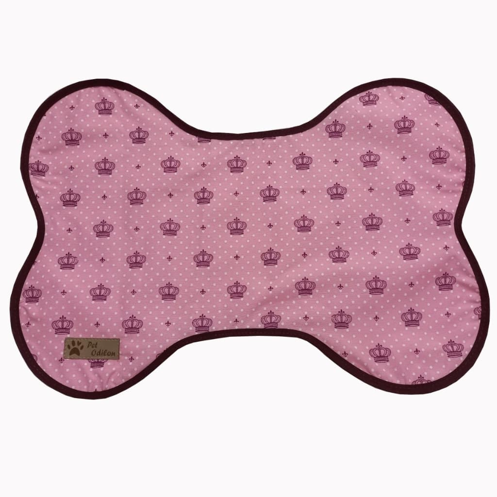 JOGO AMERICANO PET PARA CACHORRO E GATO FORMATO DE OSSINHO 48x31cm