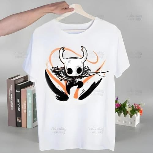 ENVIO IMEDIATO TODOS OS TAMANHOS HOLLOW KNIGHT UNISSEX BABYLOOK 100% ALGODAO