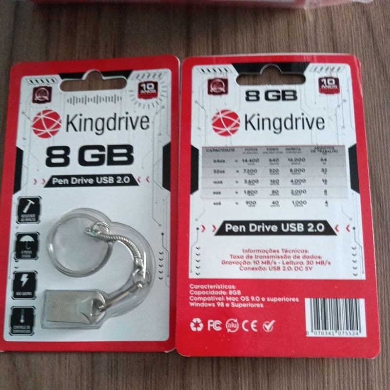 pendrive 8 gb