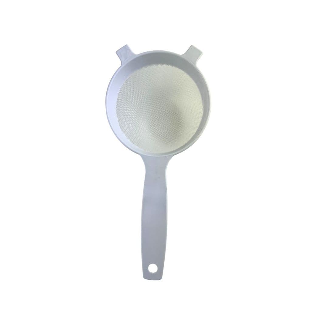 Peneira de Plástico Pequena 12 cm Branca