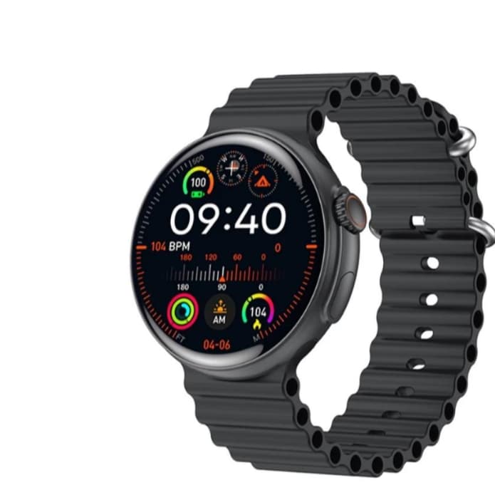 Relógio Smartwatch 2 Pulseiras Ultra Se Mini Série 10 Amoled Microwear Redondo