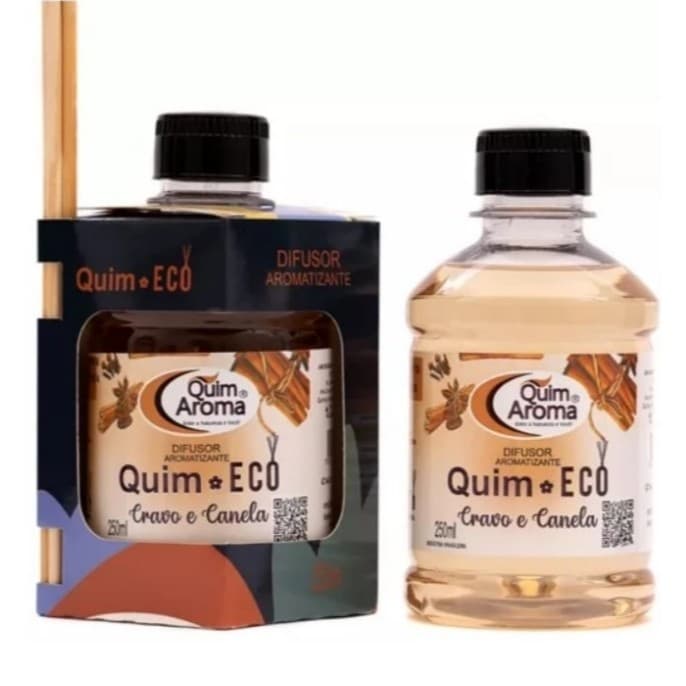 Difusor aromatizante de vareta baunilha Quim-eco Quim Aroma
