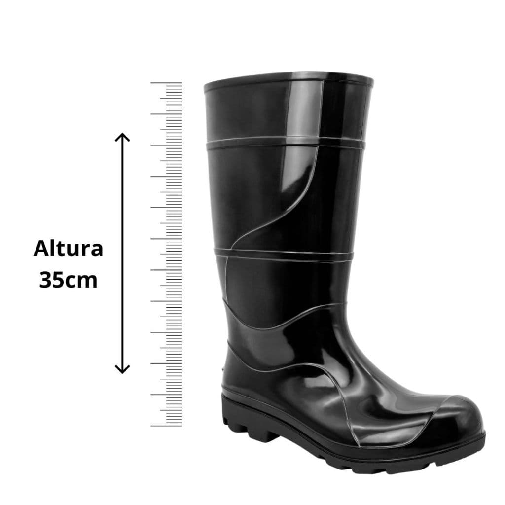Bota Ocupacional PVC Cano Longo Impermeável Cartom 300PF  CA 51055
