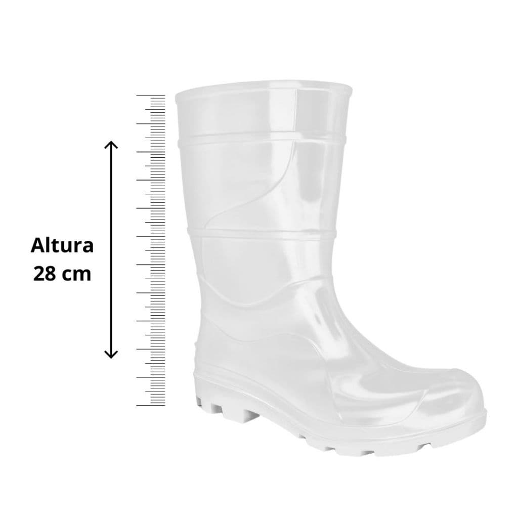 Bota  PVC Cano Médio Impermeável jardim 106  CA 32165