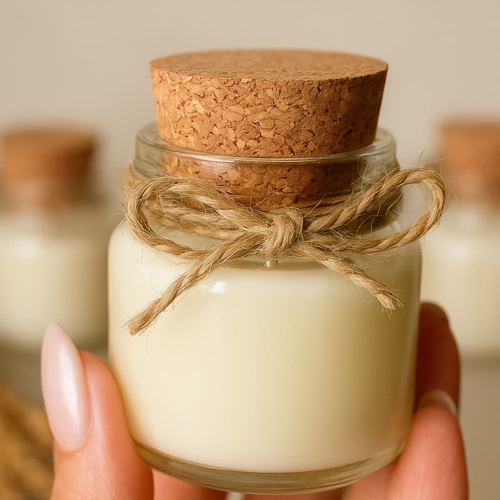 Kits 20,40,50 Potes Para Vela Aromáticas, Mel, Geleias com Tampa de Rolha | Pote de Vidro 40 ml | Lembrancinha casamento