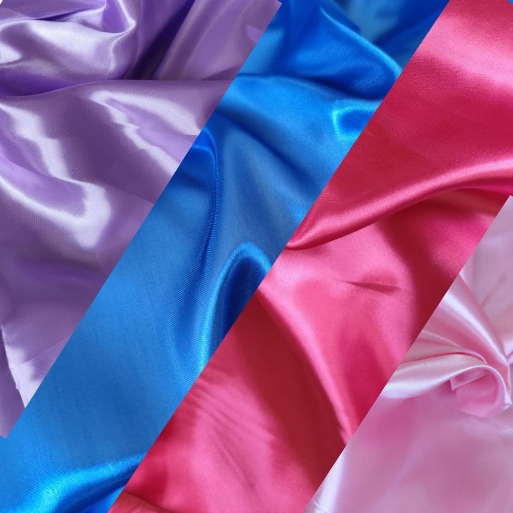 Tecido Cetim Liso Sem Elastano 1,50m – Cores Vivas e Brilhantes para Moda, Fantasias e Decoração