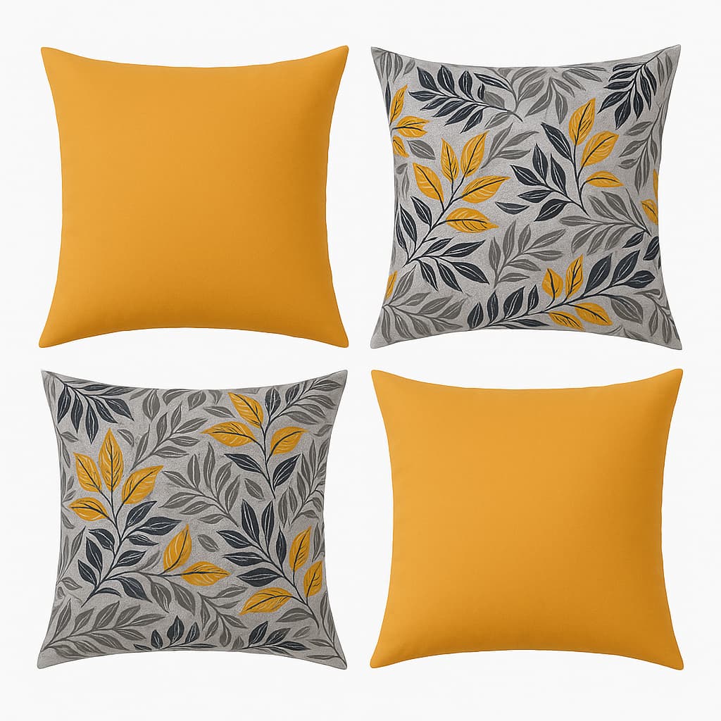 KIt 04 Almofada Decorativa 45x45 sala quarto casa decoração almofadas