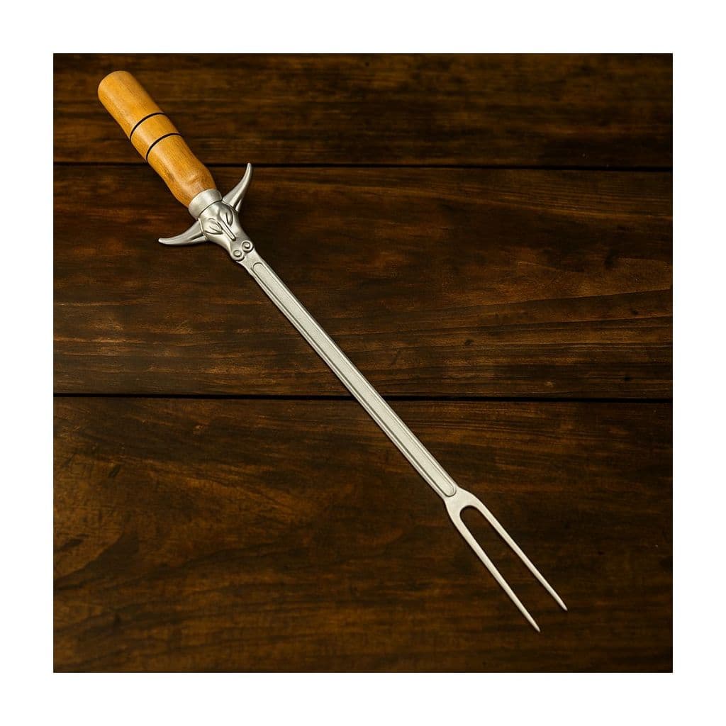 Garfo para Churrasco 45cm Boi Churrasco Festa