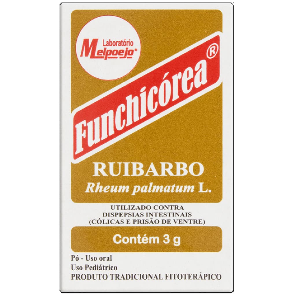 Funchicorea 3g 100% Original Ruibarbo