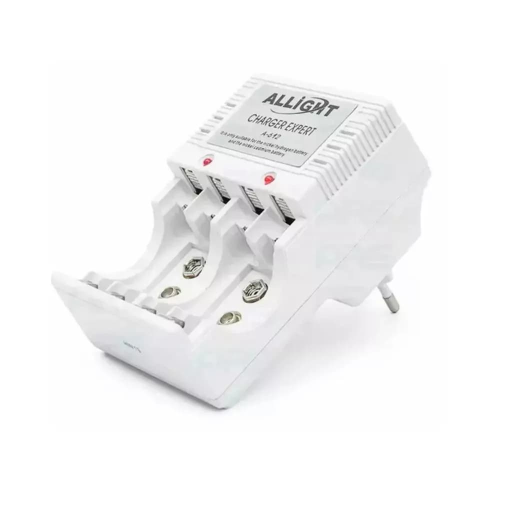 Carregador De Pilha Modelos Aa , Aaa e Bateria Allight LT-8314