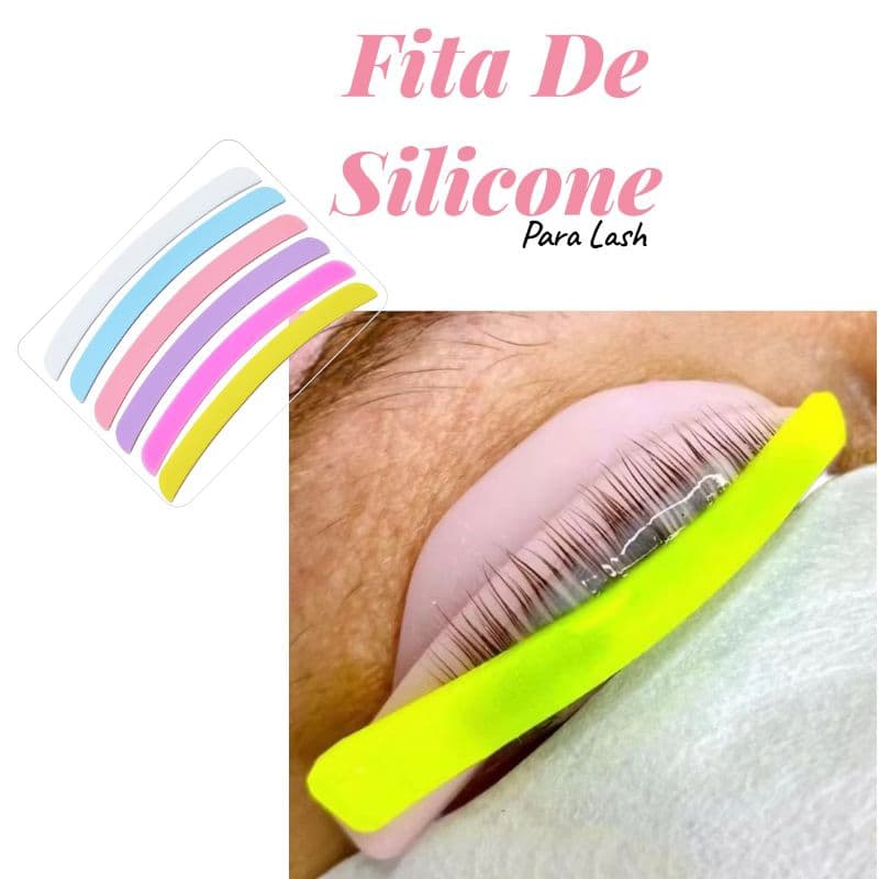 Fitinha Fita De Silicone Para Lash Lifting Para Cílios Permanente