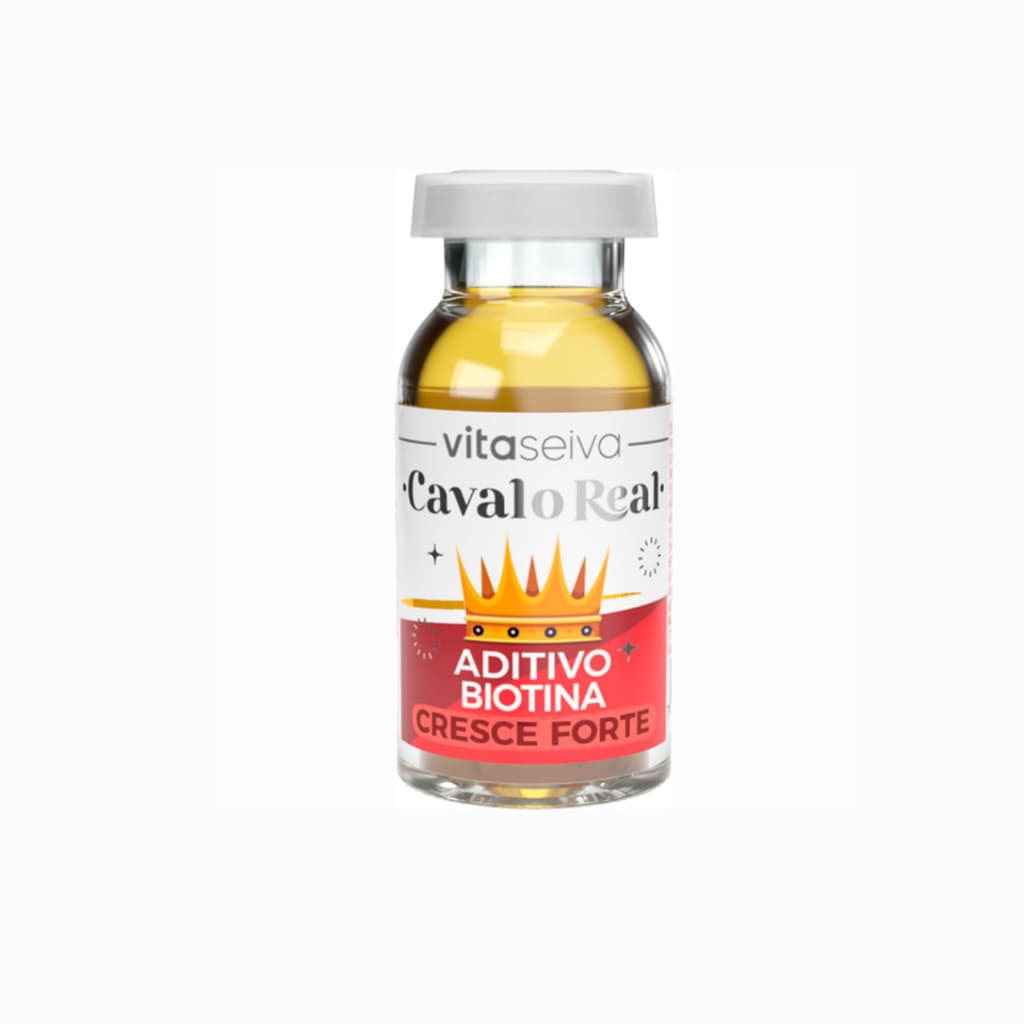 Biotina Aditivo Crescimento Capilar Reduz Queda Cavalo Real Vita Seiva