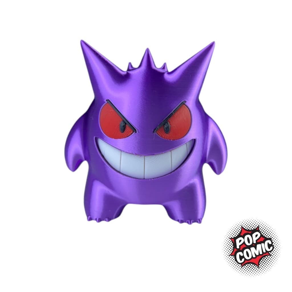 Pokemon Gengar boneco action figure impressão 3D