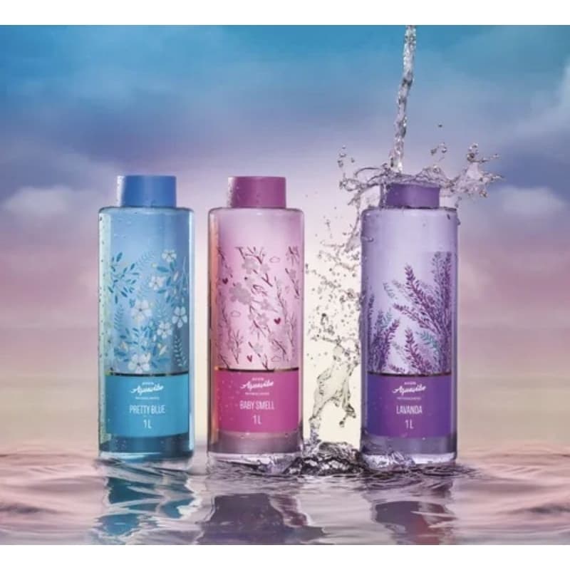 Aquavibe Lavanda, Baby Smell ou Pretty Blue Avon 1 litro