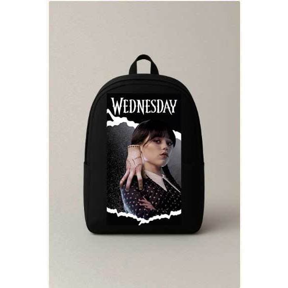 Mochila Escolar Estampada  Wandinha Bolsa Ideal Para Passeios e Viagens Bolsa Jovem Familia Adams