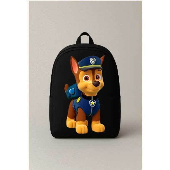 Mochila Escolar Estampada Cachorrinho Bombeiro Fofo Bolsa Ideal Para Passeios e Viagens Bolsa Infantil Chase
