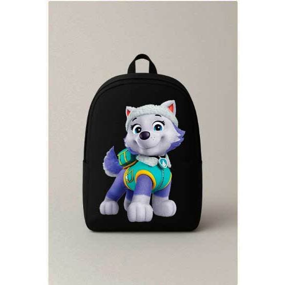 Mochila Escolar Estampada Cachorrinha Bombeira Fofa Bolsa Ideal Para Passeios e Viagens Bolsa Infantil Everest