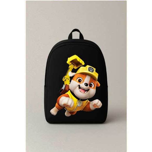 Mochila Escolar Estampada Cachorrinho  Bombeiro Fofo Bolsa Ideal Para Passeios e Viagens Bolsa Infantil
