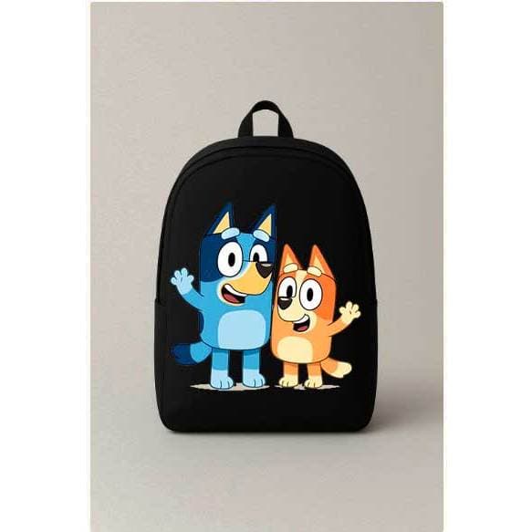 Mochila Escolar Estampada Cachorrinho Bluey Fofo Bolsa Ideal Para Passeios e Viagens Bolsa Infantil