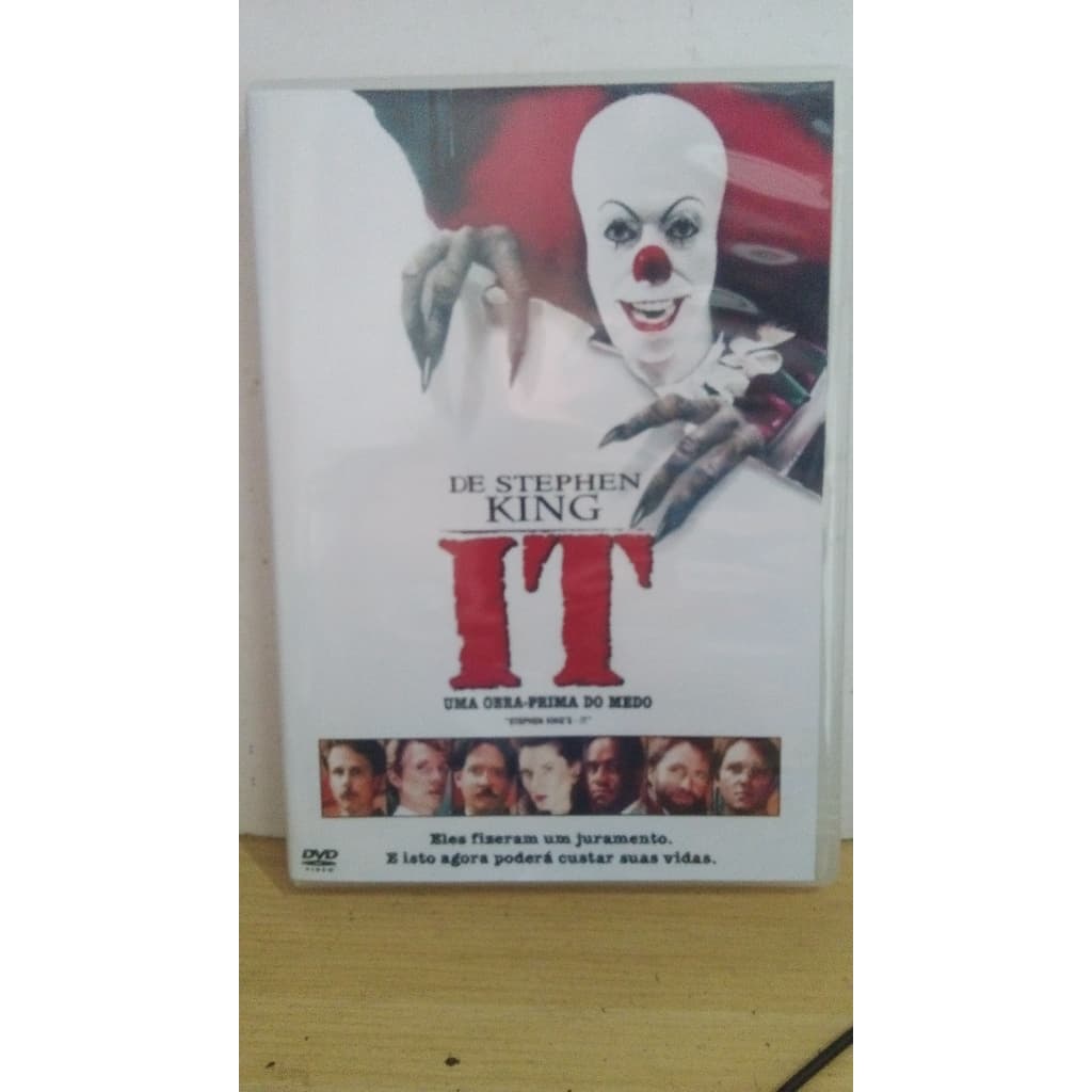 DVD It Uma Obra Prima do Medo 1990 Dual Áudio/Dublado HD1080p
