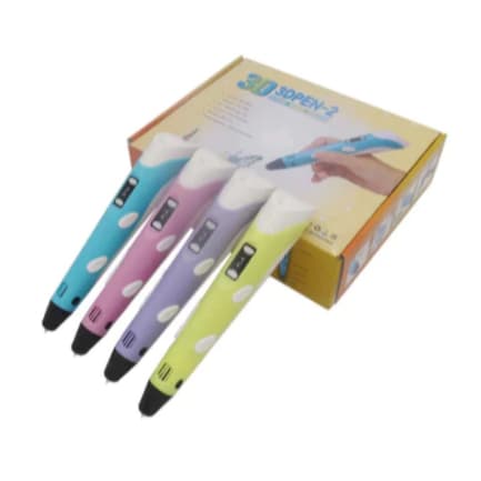 Caneta 3D Impressora Manual Infantil e Adulto Com Filamentos DIY Filamento Plastico Seguro Para Crianças-LUIZA