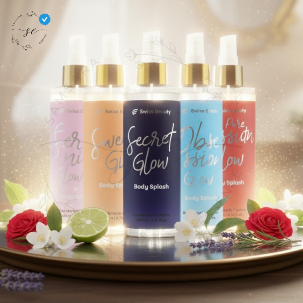 Body Splash Glow | Inspirado em Fragrância de Perfumaria Fina Importada | Swiss Beauty