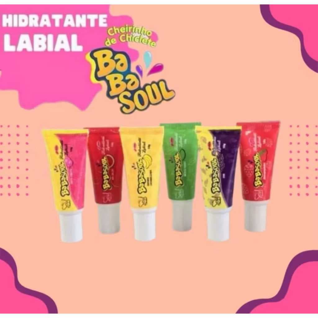 Hidratante Labial Gostinho de Chiclete