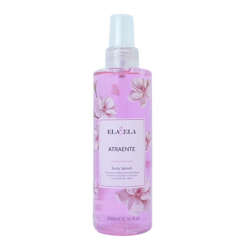 Body Splash Atraente 200ml – Fragrância Suave e Romântica🌷| Ela & Ela