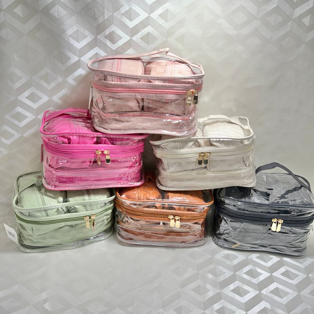 Kit de Necessaire com 4 peças WT707-22