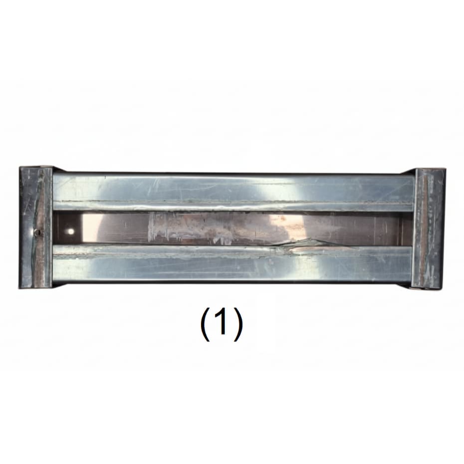 2 Dispensadores para papel vegetal/manteiga de aço inox