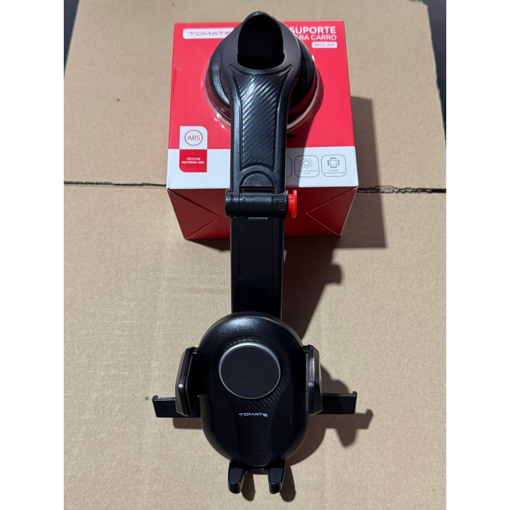 Suporte De Celular Veicular Tomate Com Ventosa Mtg-207
