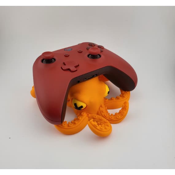 Suporte para controle PS5 ou Xbox em formato de polvo –  decoração gamer divertida e exclusiva