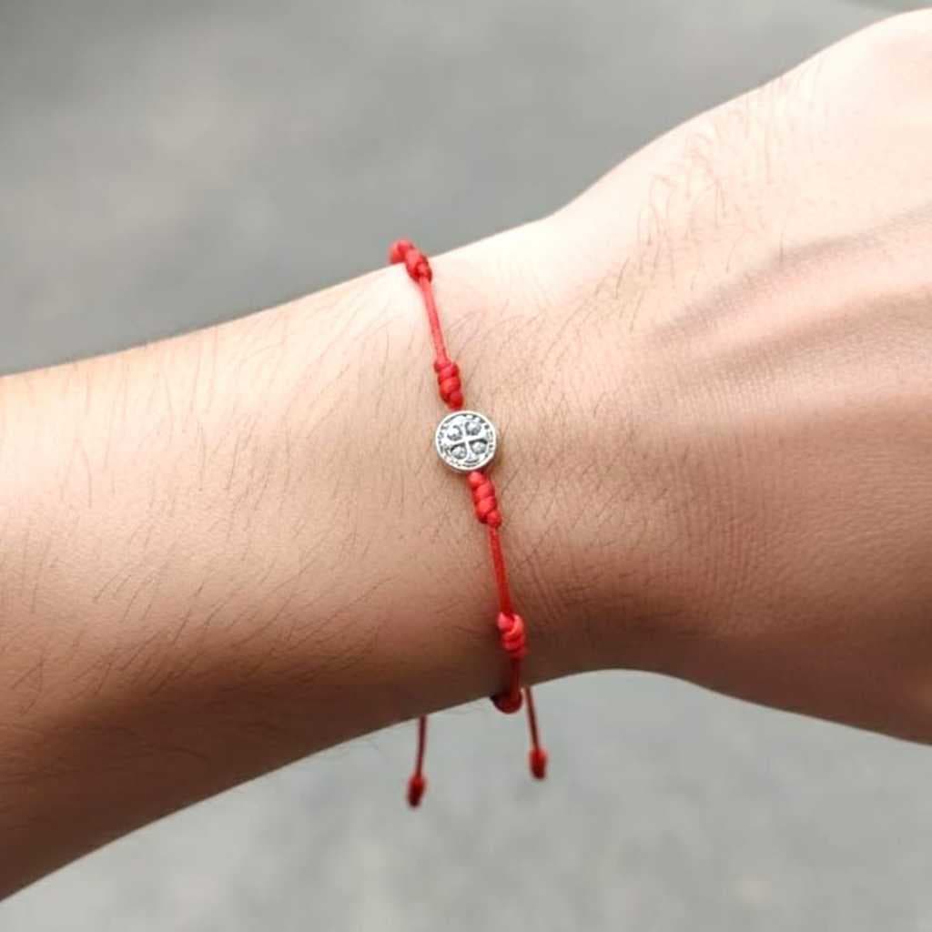 Pulseira De 7 Nós Religioso Nó Kabbalah Amuleto Protetor