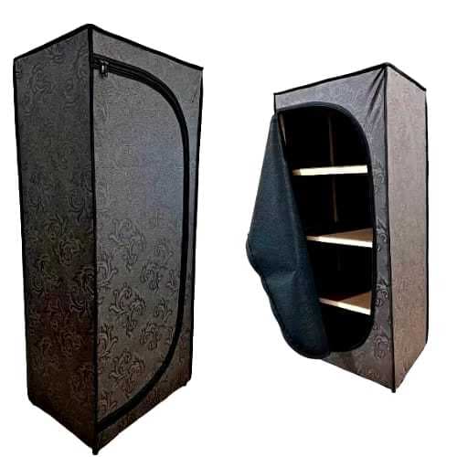 SAPATEIRA ORGANIZADORA MEDIA COM ZIPPER 95X45X30 CORINO