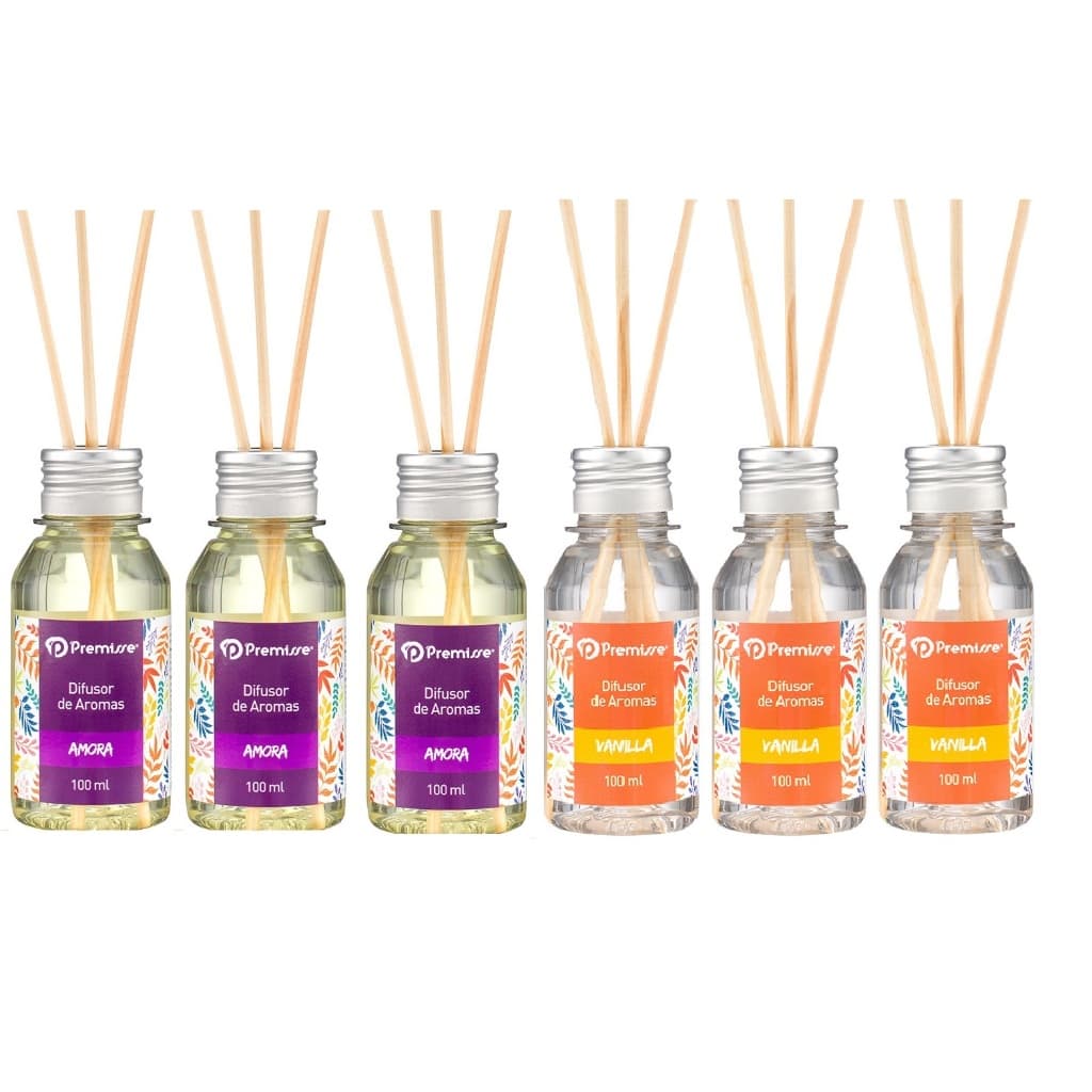 Difusor Aromas 100ml Premisse - 01 à 06 unids