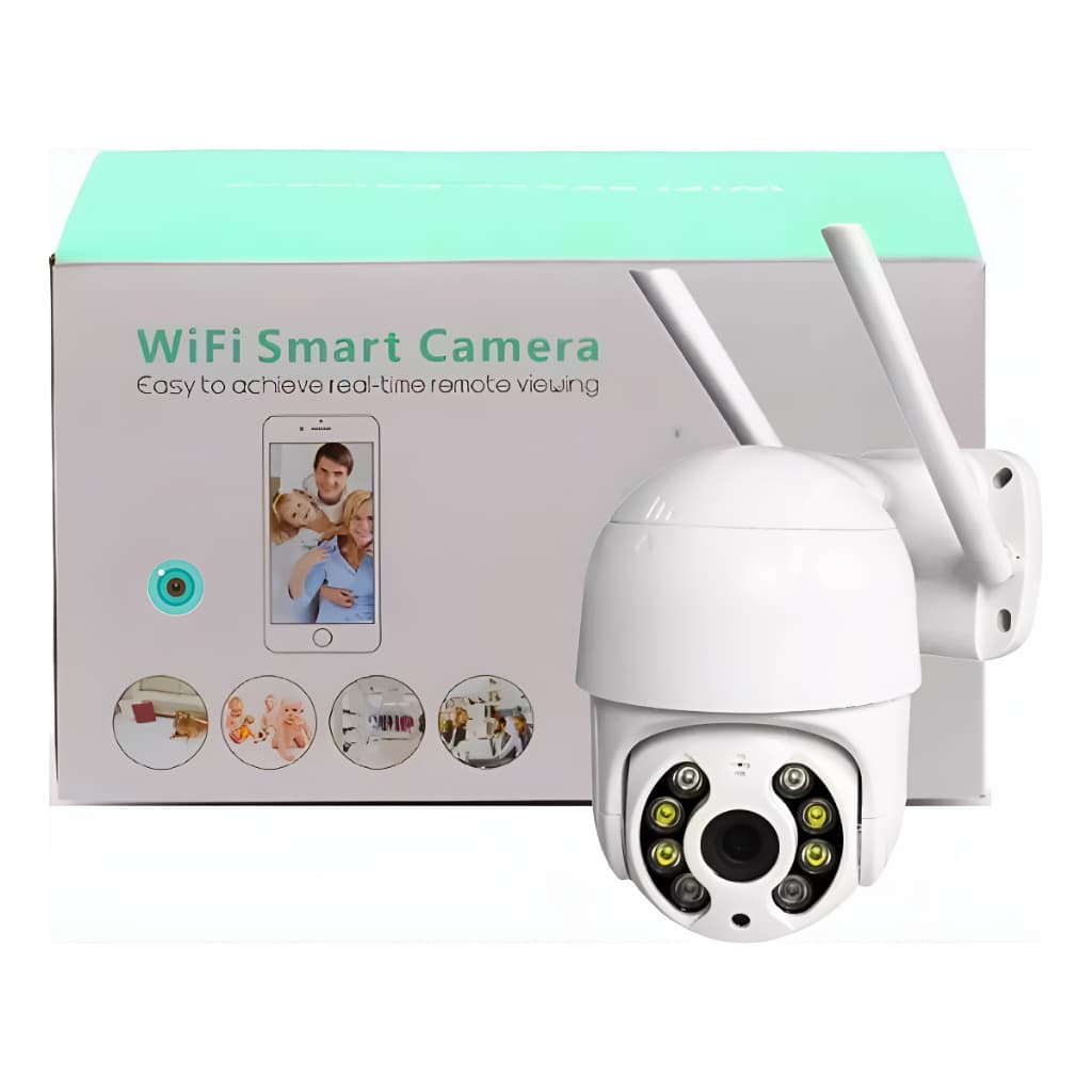 Câmera De Segurança Wi-fi Ip66 Noturna C Sensor De Movimento BrancoCâmera De Segurança Wi-fi Ip66 Noturna C Sensor De Mo