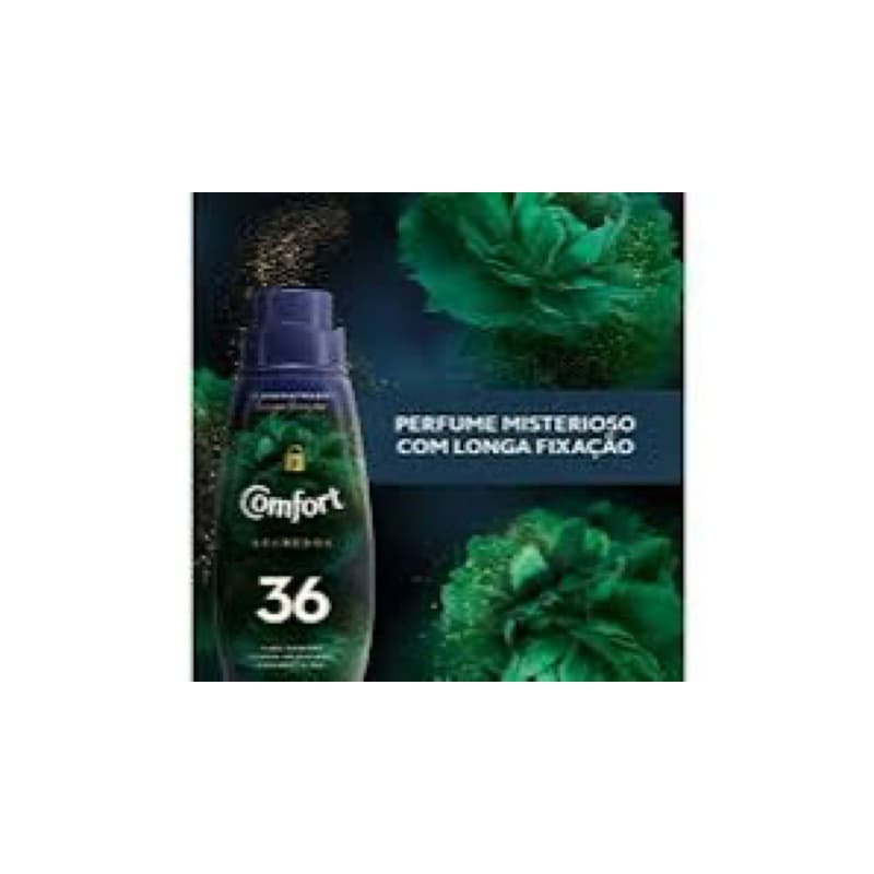 Amaciante Comfort Concentrado 500ml – 36 Segredos de Perfume e Maciez Duradoura