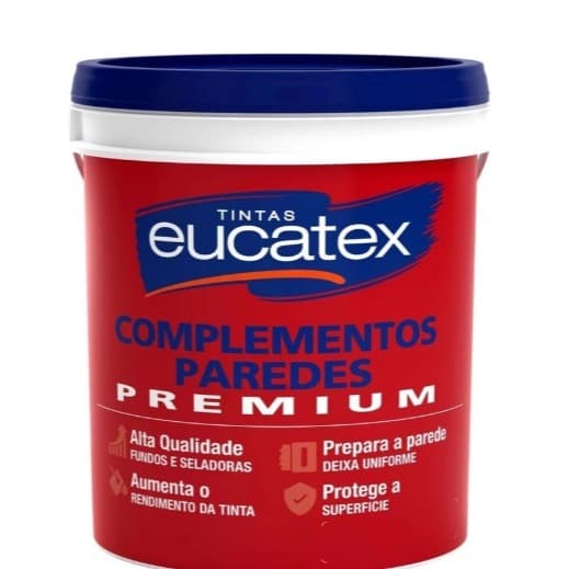 Selador Acrílico Eucatex 3,6 Litros Branco Acabamento Fosco Premium, Selador Acrílico Parede e Teto