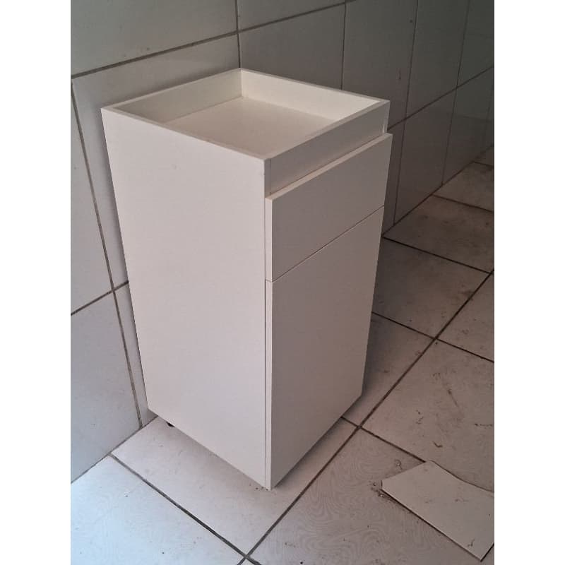 Carrinho Auxiliar 100%mdf com rodizio silicone