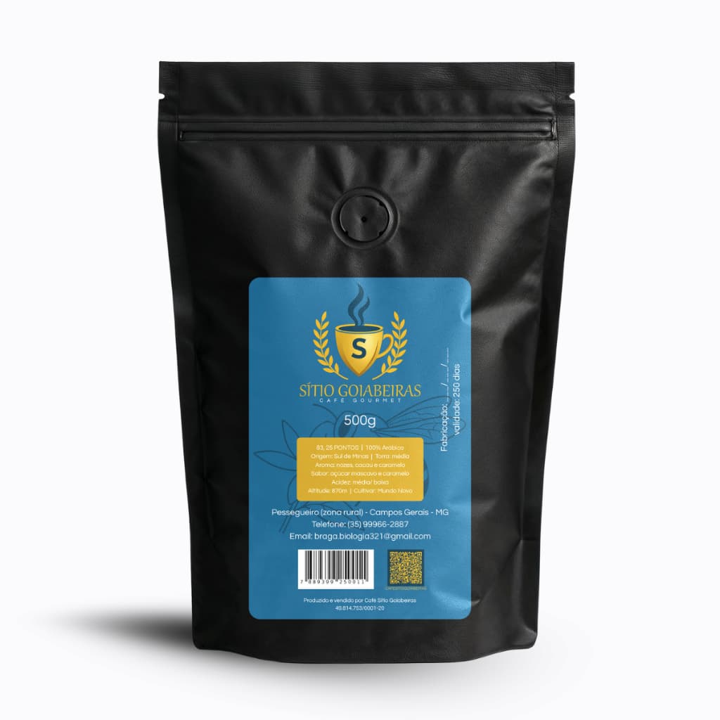 Café Gourmet Sítio Goiabeiras (torrado e moído) 500g