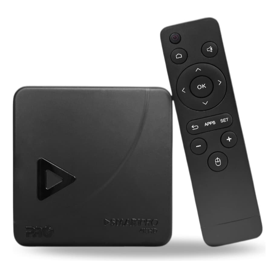 Tv Box Android 4k | Wi-fi | Suporte A Aplicativos | Preto Padrão