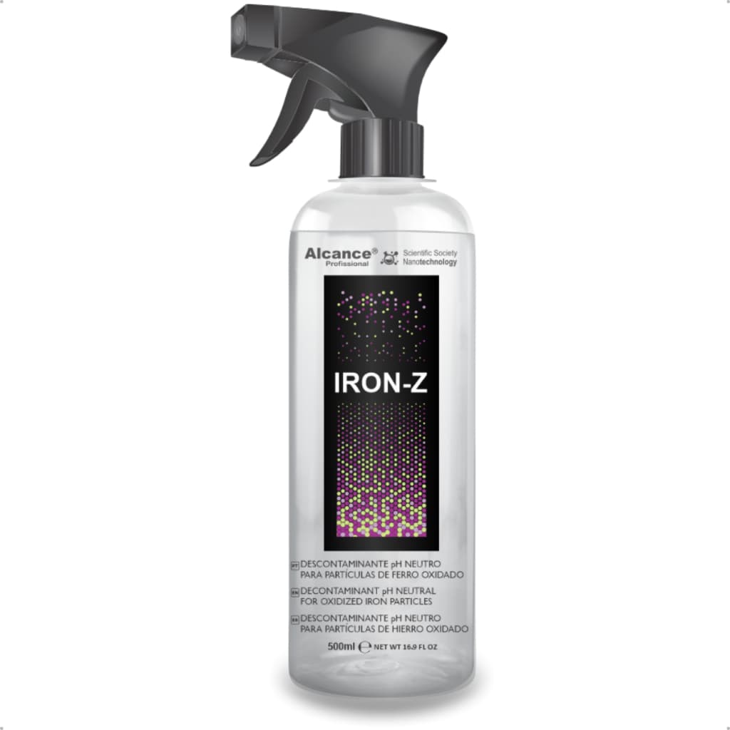 Iron Z Descontaminante Ferroso Descontaminante de Superfície 500ml Alcance