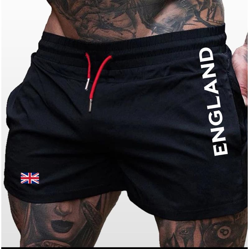 bermuda short tactel elastano England fittness  academia  treino passeio