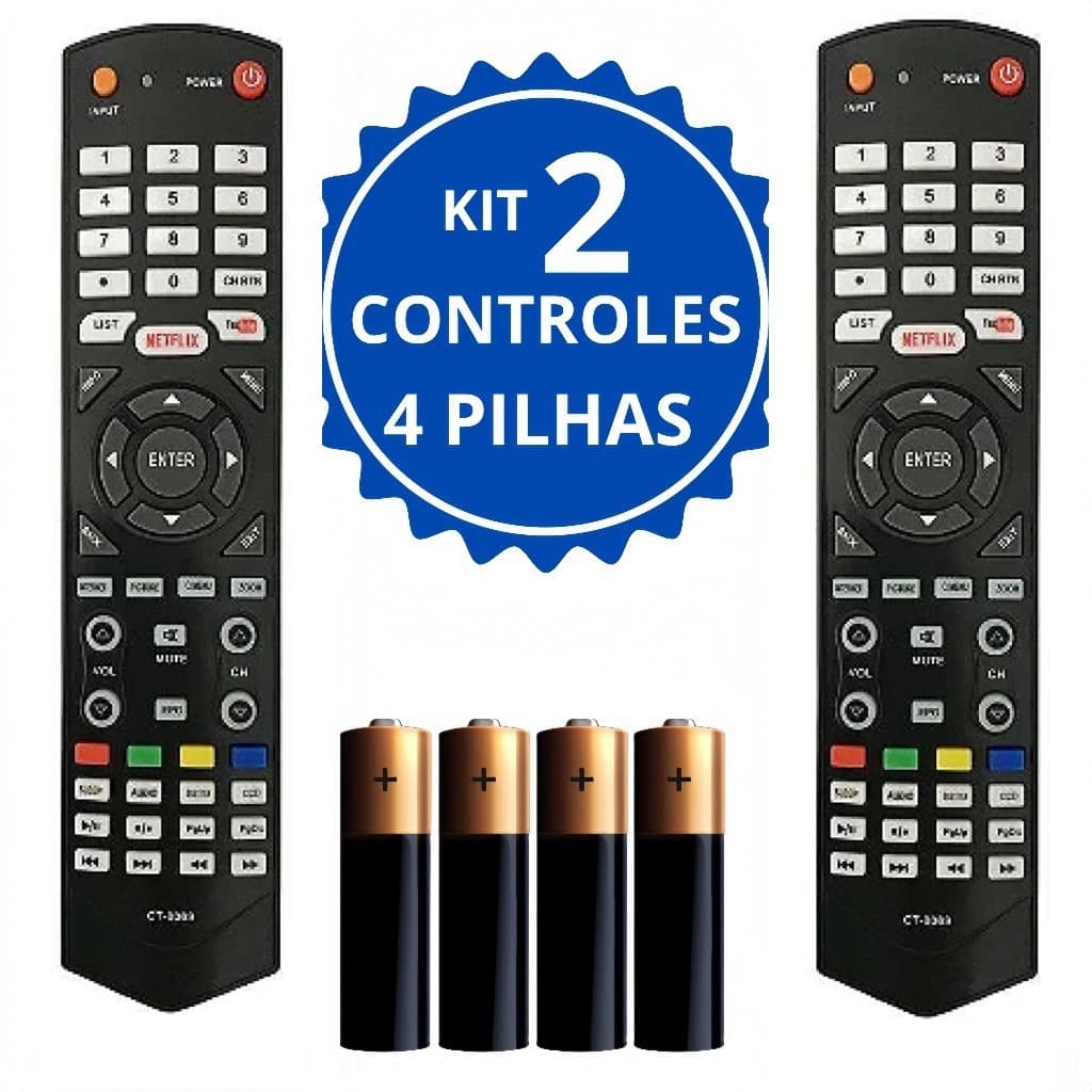 Controle Remoto Para TV Semp Toshiba TCL